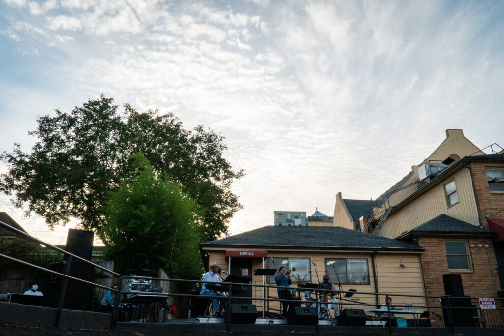 Hallowed Ground under a beautiful sky at Vancouver Avenue First Baptist Church